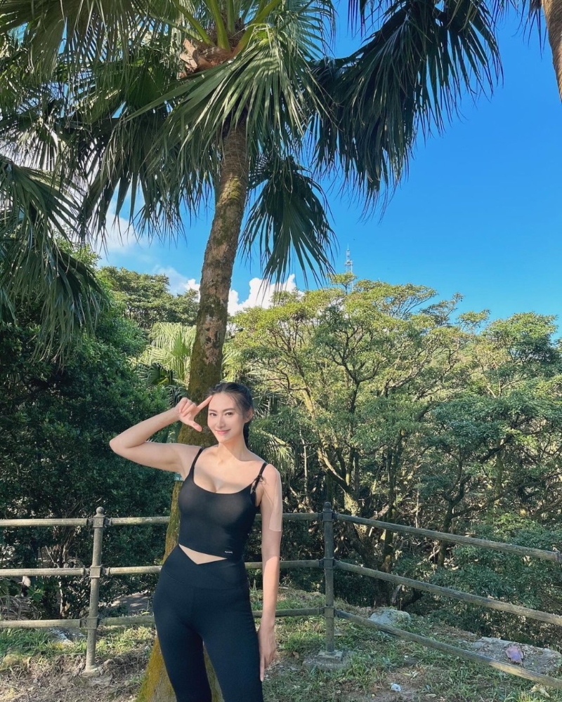 已為人母的莊韻澄，38E上圍越來越澎湃。