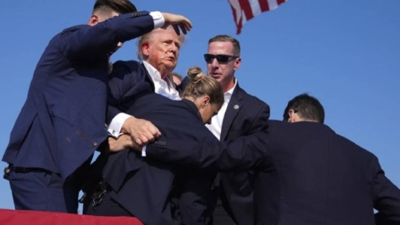 目前市場普遍認為特朗普事件令其勝選機會更高。