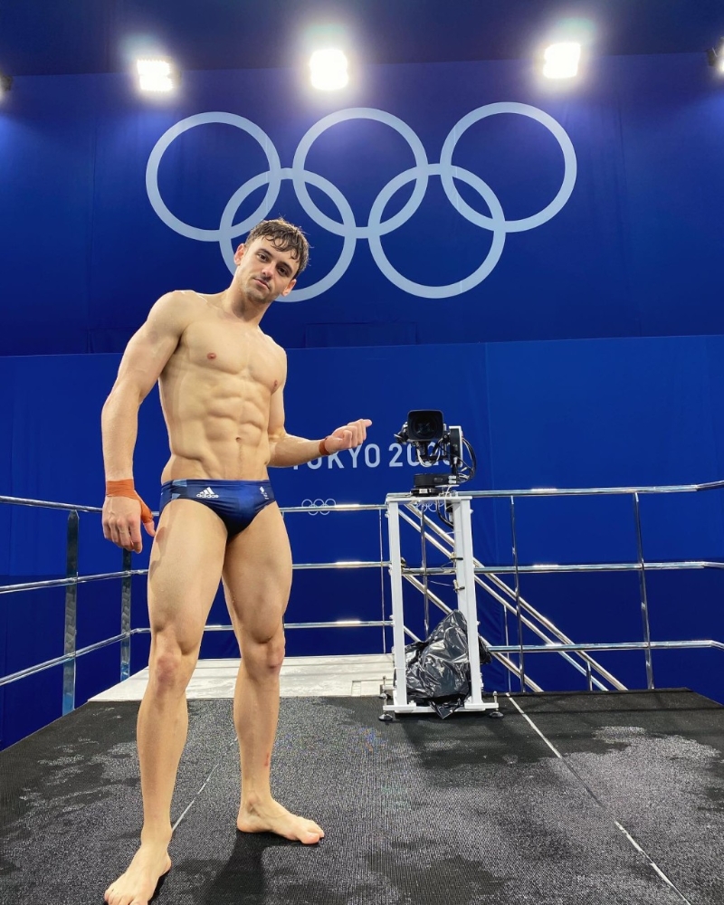 戴利是英國跳水王子，一向好受歡迎。