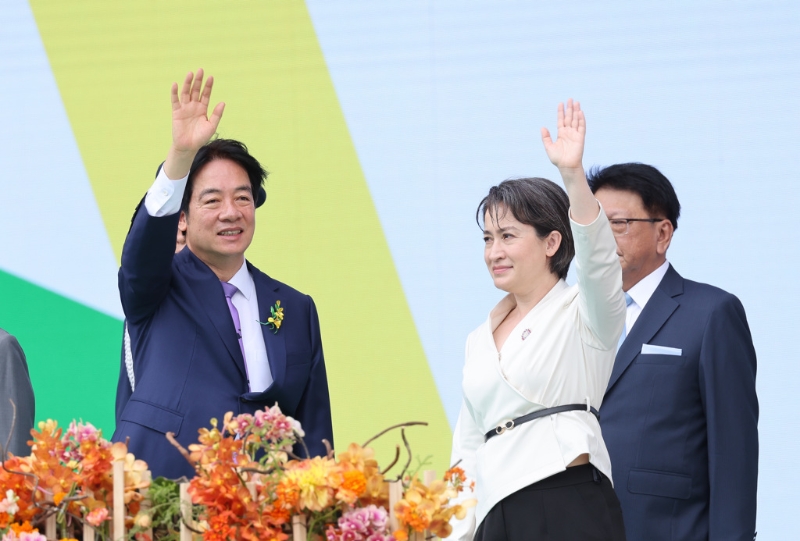 賴清德(左)、蕭美琴(右)