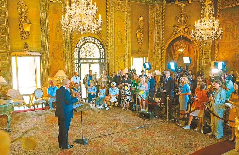 哈里斯特朗普首辯