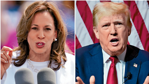 哈里斯與特朗普 哈里斯與特朗普