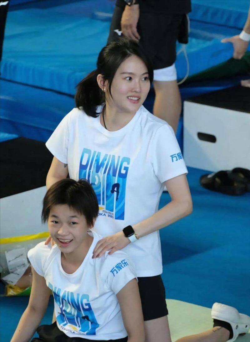 陳若琳與全紅嬋是跳水夢之隊的傳承。