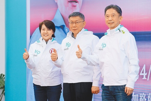 前民眾黨秘書長謝立功13日質疑，柯文哲競選時的總干事黃珊珊（左），對柯文哲到底是加分還是扣分？中時數據照片