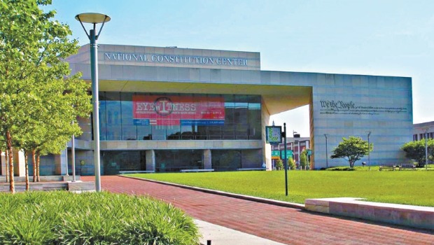 賓州費城的國家憲法中心 賓州費城的國家憲法中心