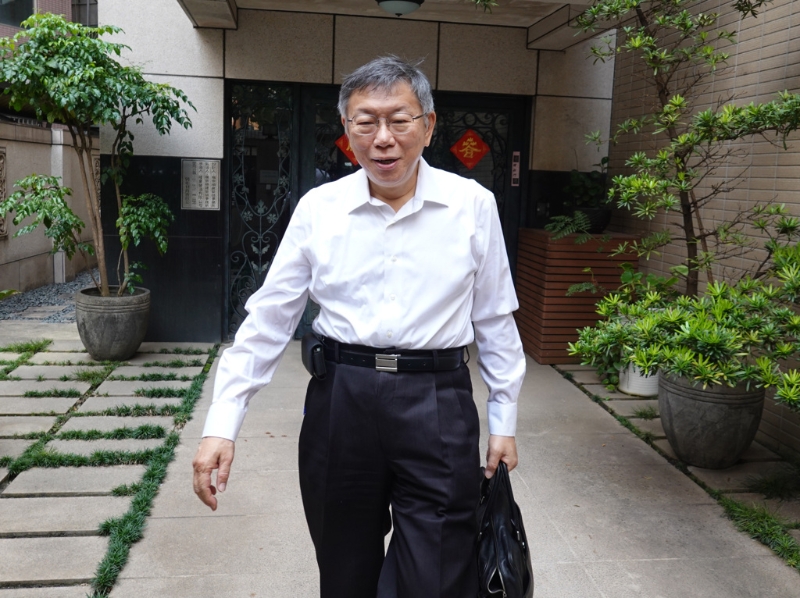 柯文哲今午召開記者會 柯文哲今午召開記者會