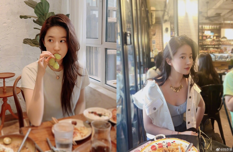 女星劉亦菲。