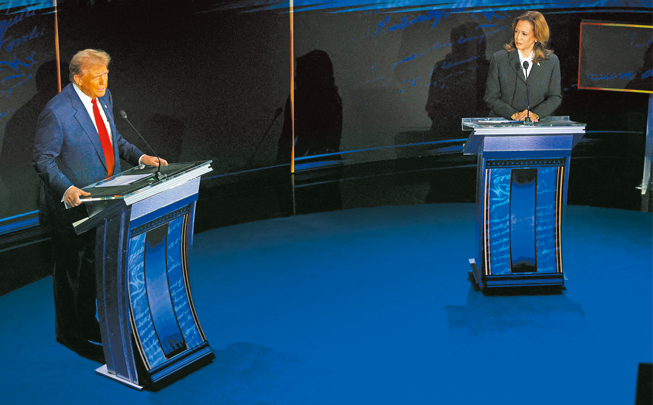 哈里斯特朗普首辯 哈里斯特朗普首辯