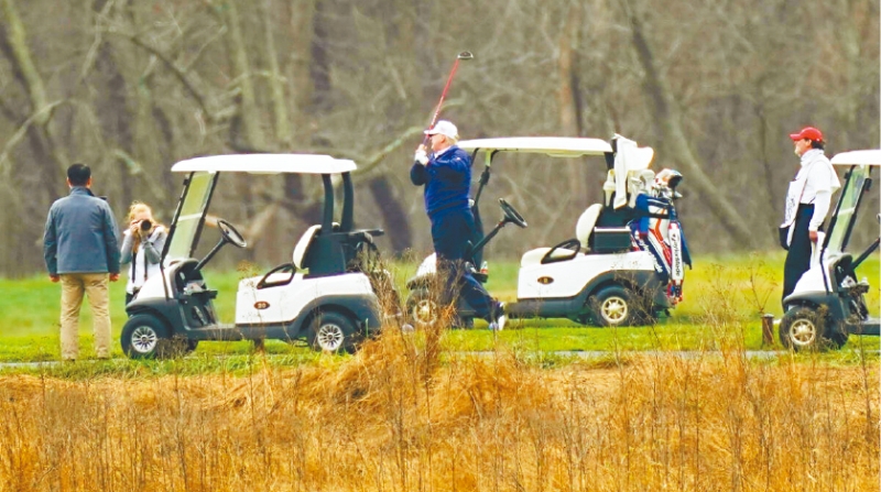 特朗普球場再遭刺殺 特朗普球場再遭刺殺