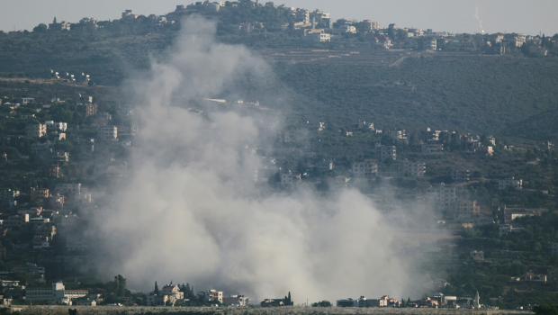 黎巴嫩南部城市泰爾(Tyre)25日遭以色列空襲 黎巴嫩南部城市泰爾(Tyre)25日遭以色列空襲