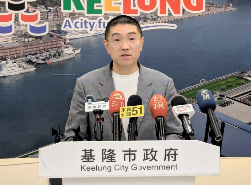 基隆市長謝國梁。中時資料照