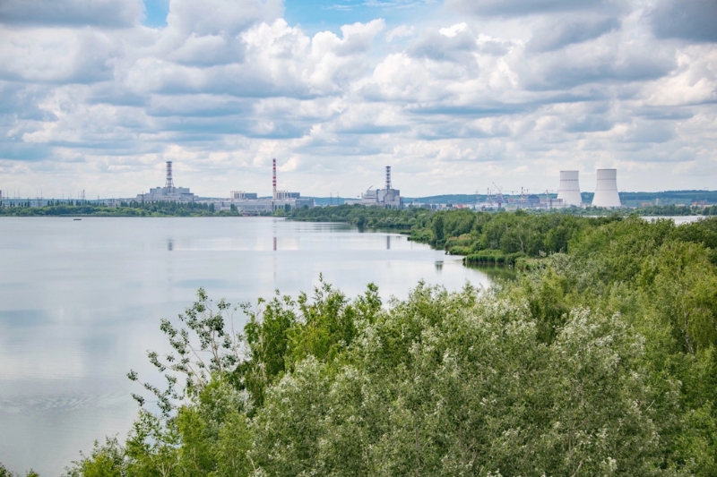 庫斯克核電廠資料照。（擷取自Kursk NPP官方VK賬號）