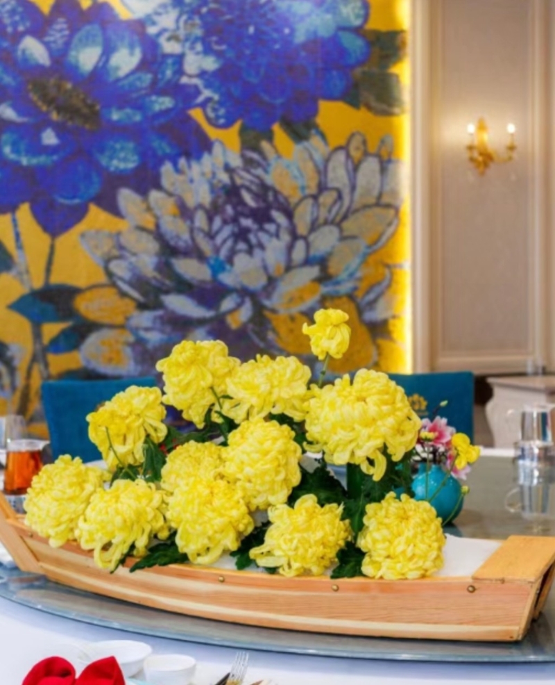 時代花城必吃網紅打卡菊花刺身