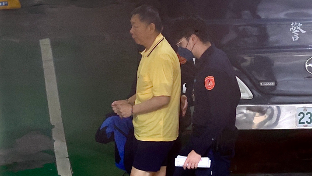 柯文哲遭羈押逾1個月 柯文哲遭羈押逾1個月