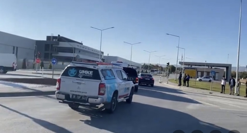 多架警車趕赴現場。