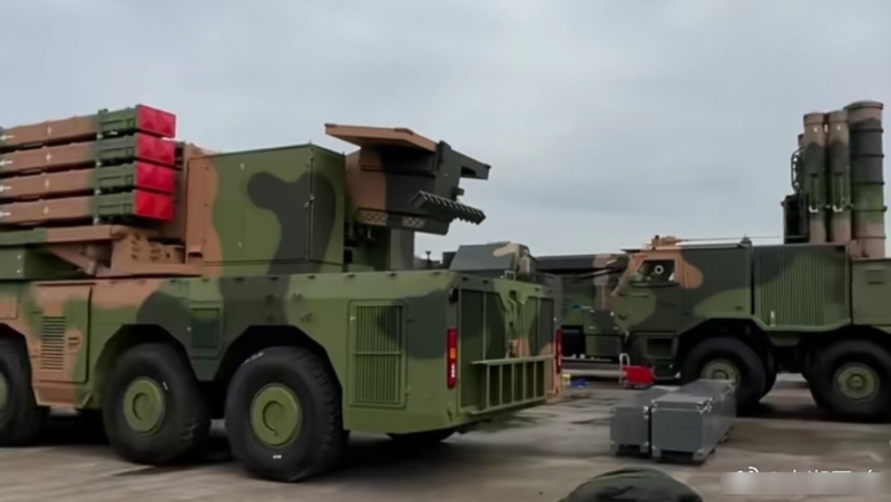 將在珠海航展中亮相的解放軍防空武器。微博