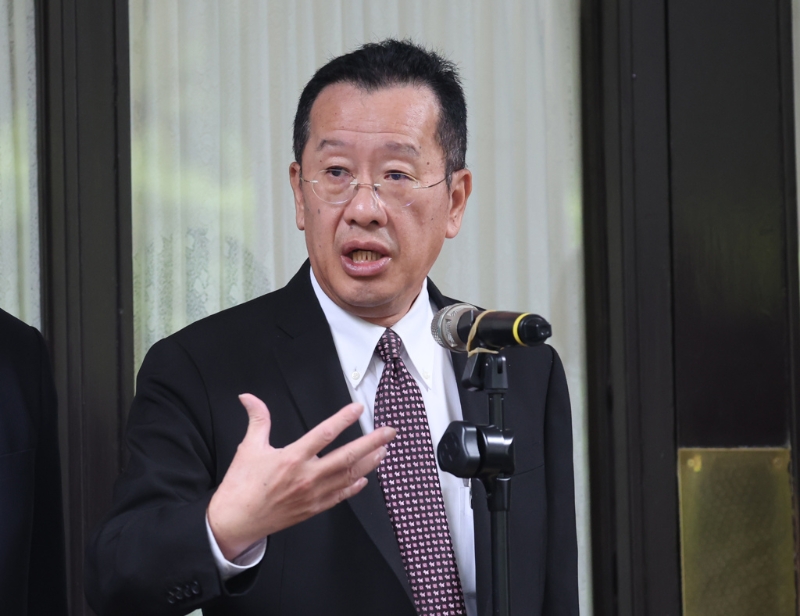 國防部長顧立雄。（資料照／姚志平攝）