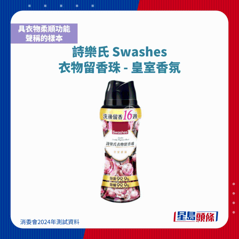 詩樂氏 Swashes 衣物留香珠 - 皇室香氛1 詩樂氏 Swashes 衣物留香珠 - 皇室香氛1