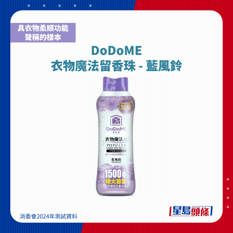 DoDoME 衣物魔法留香珠 - 藍風鈴1 DoDoME 衣物魔法留香珠 - 藍風鈴1