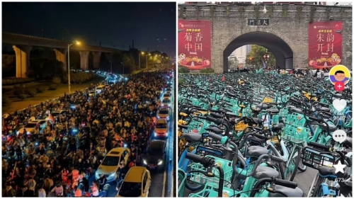 之前有大量共享單車被學生騎到開封，經營者需租貨車運回鄭州。