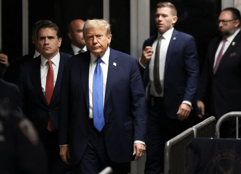 特朗普勢打造出史上最富有內閣。 路透社.png