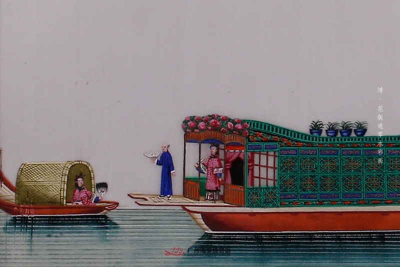 廣州的高級水上風月場所紫洞花艇。 小紅書