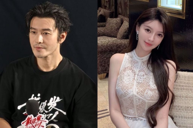 黃曉明為戲爆瘦，道歉后葉珂再被爆懷孕時間線詭異。（圖／翻攝自微博）