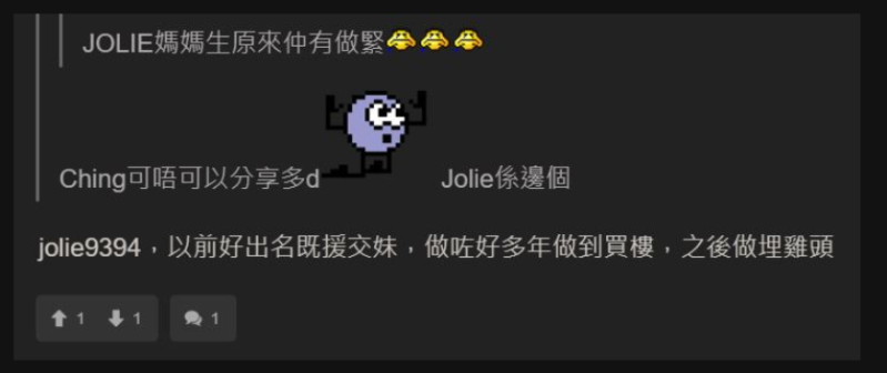 被捕主腦以「Jolie9394」網名示人，薄有名氣。連登討論區