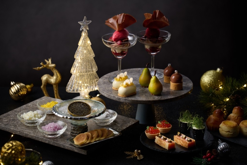 8. 嘉里酒店大堂茶座 頂級魚子醬下午茶