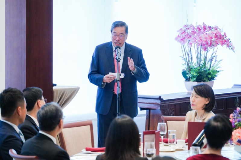 立法會主席梁君彥表示，李家超百忙之中出席體現重視行政立法關系。