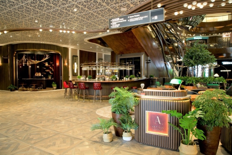 2.Dior主題節日下午茶：K11 MUSEA地下的Artisan Lounge變身期間限定Dior Cafe（官方圖片）