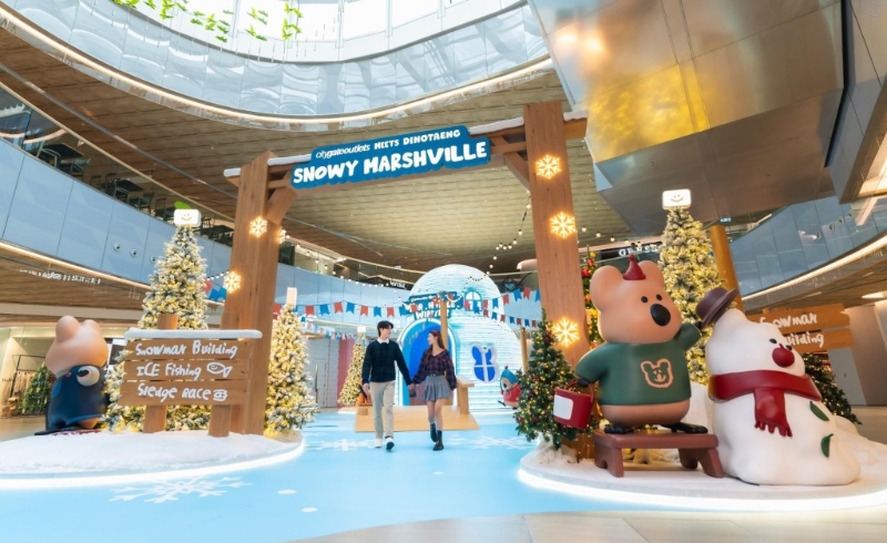 韓國人氣文創設計品牌DINOTAENG的卡通造型，打卡絕美。