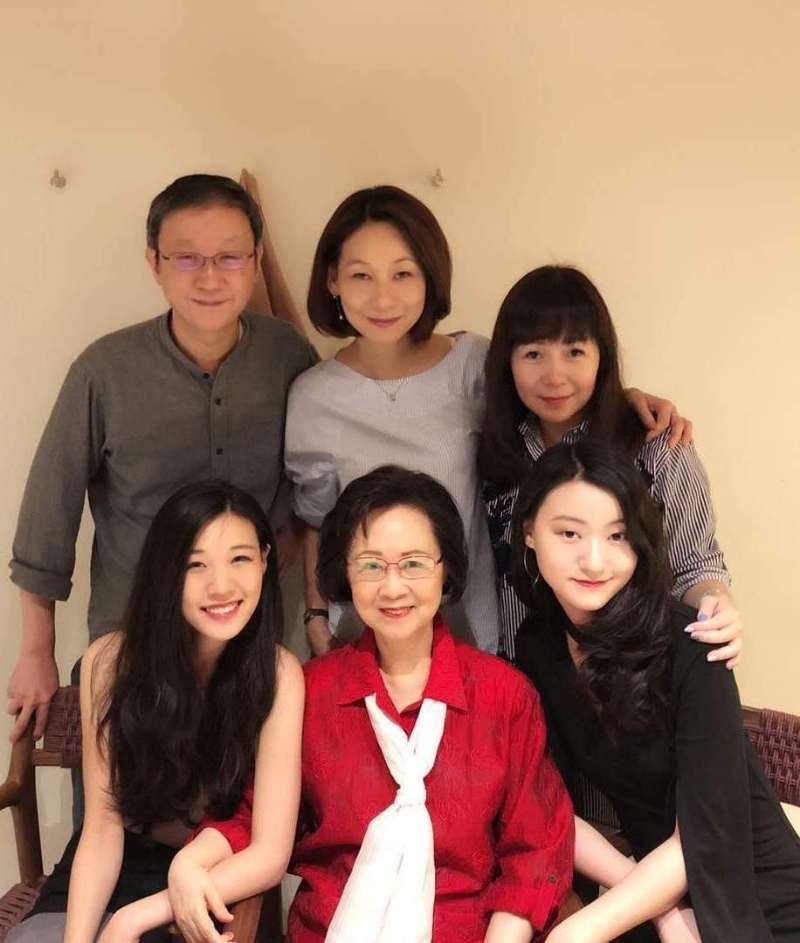 瓊瑤和家人 瓊瑤和家人