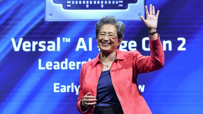 超微執行長蘇姿豐榮登《時代雜志》2024年年度最佳執行長。（圖／本報資料照片）