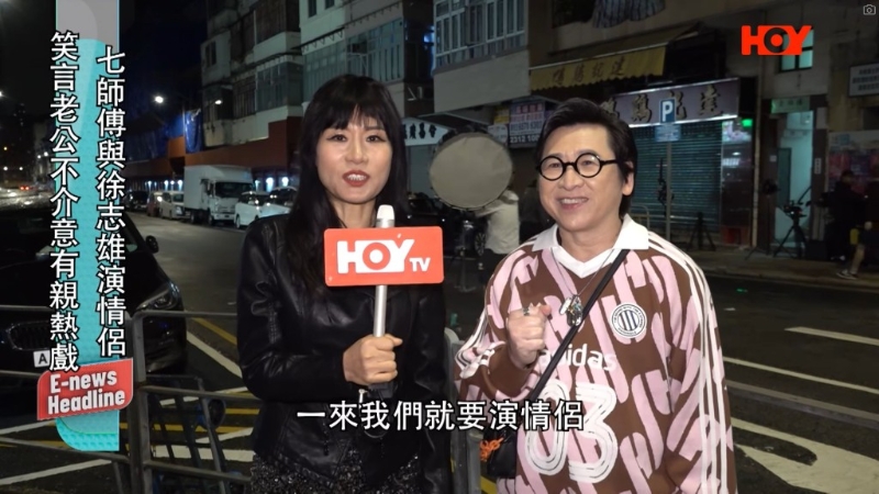 徐志雄與當年拍《食神》，身形相差好遠。