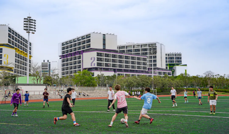 UIC學生在進行校園活動。UIC微信公眾號