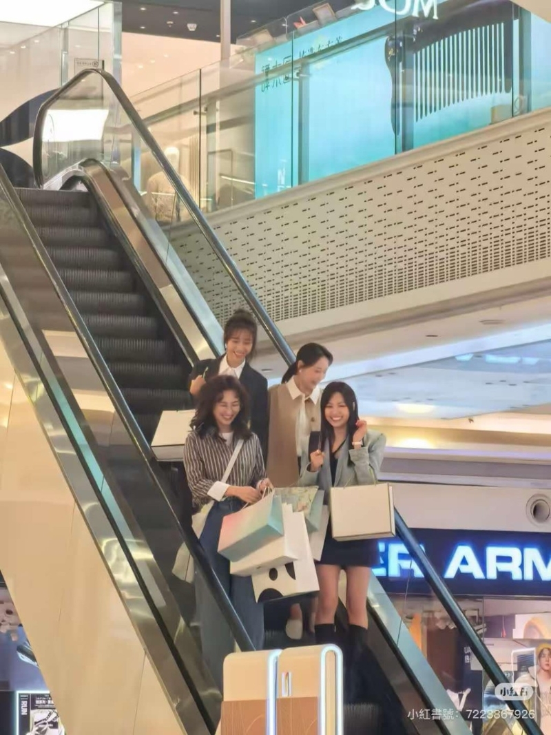 高海寧今次于內地拍攝，造型好特別。