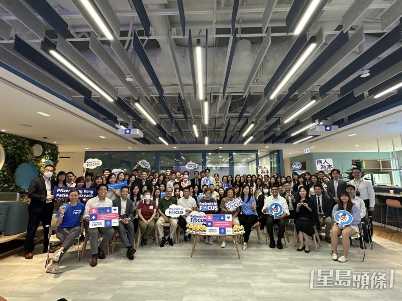 輝瑞定期舉辦患者焦點周，聆聽病者心聲。