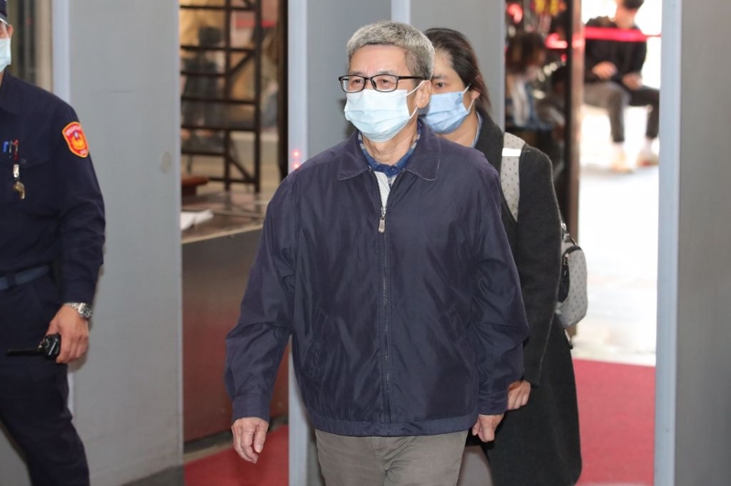 李文宗下午抵達北院。