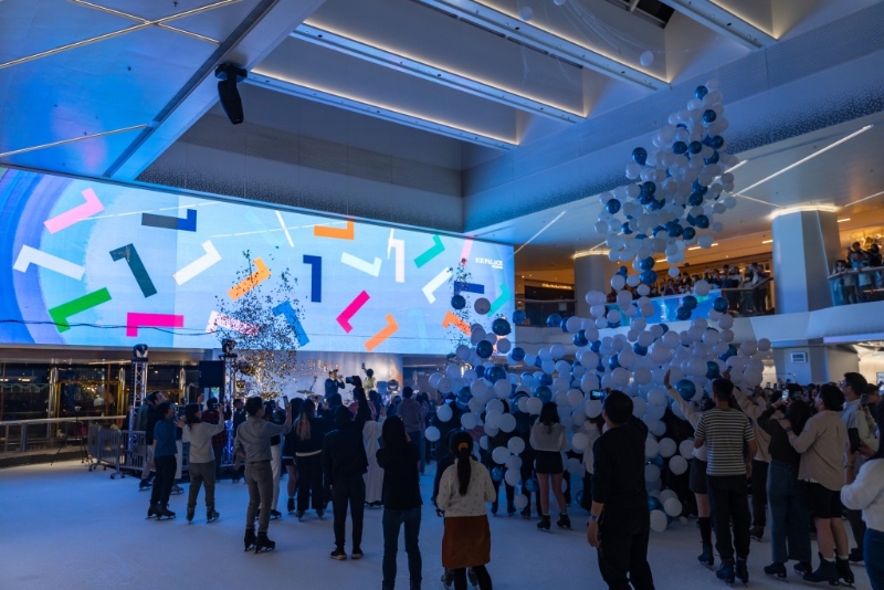 太古城中心除夕冰上倒數