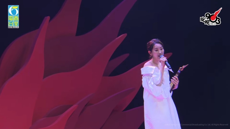 叱咤樂壇新力軍女歌手金獎由龔慈恩女兒林愷鈴奪得。