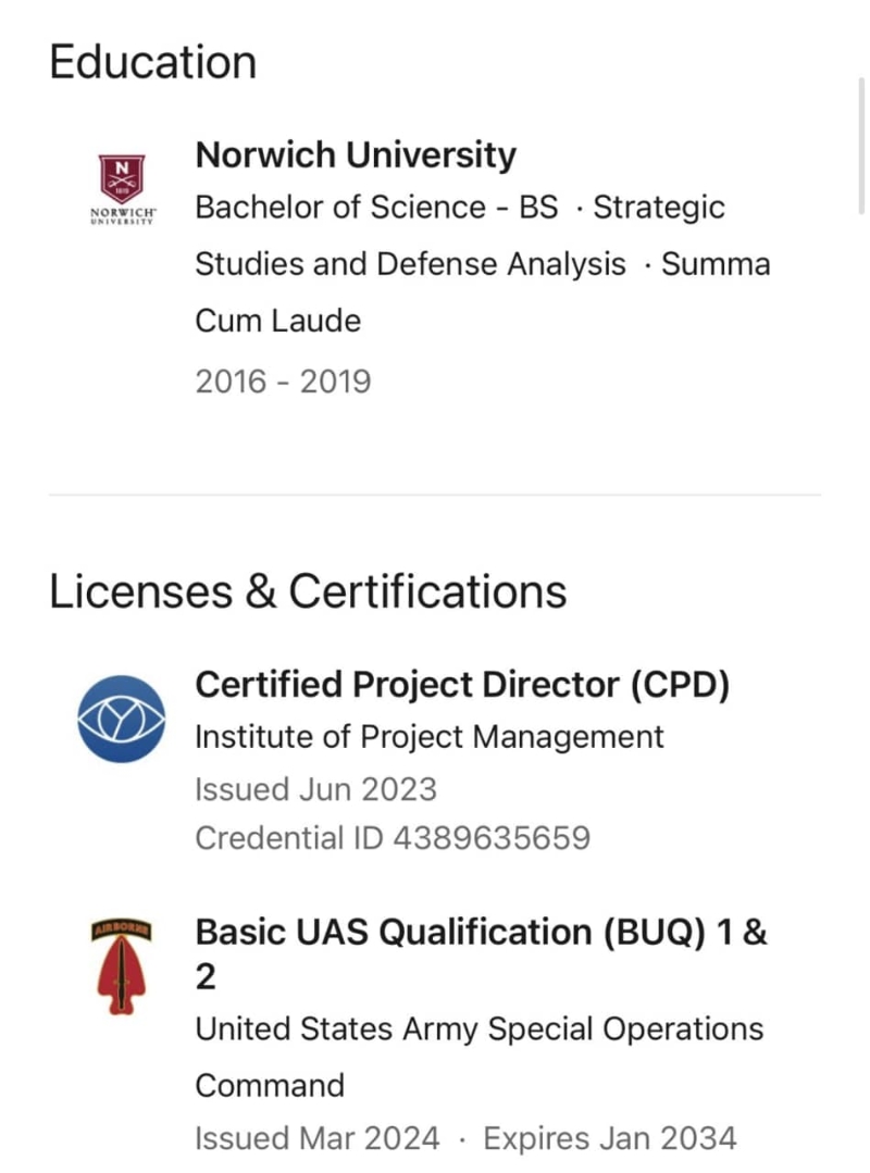 利弗斯伯格于陸軍服役了19年。 （FB）1