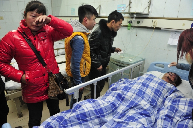 爆炸導致14人死亡，18人受傷。（新華社）