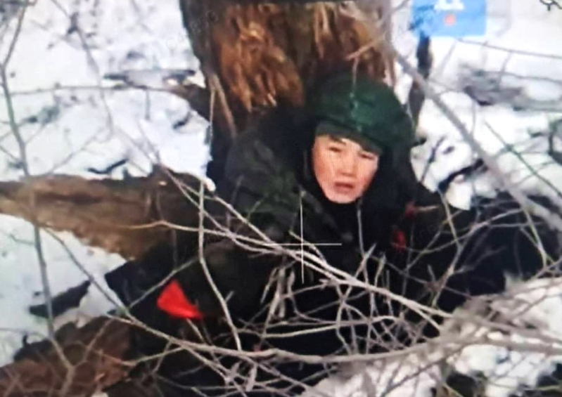 烏克蘭總統澤倫斯基4日稱，在俄羅斯與烏軍作戰的朝鮮士兵，2天內就被殲滅一整個營隊。 圖為澤倫斯基2024年12月公布的朝鮮士兵影像。