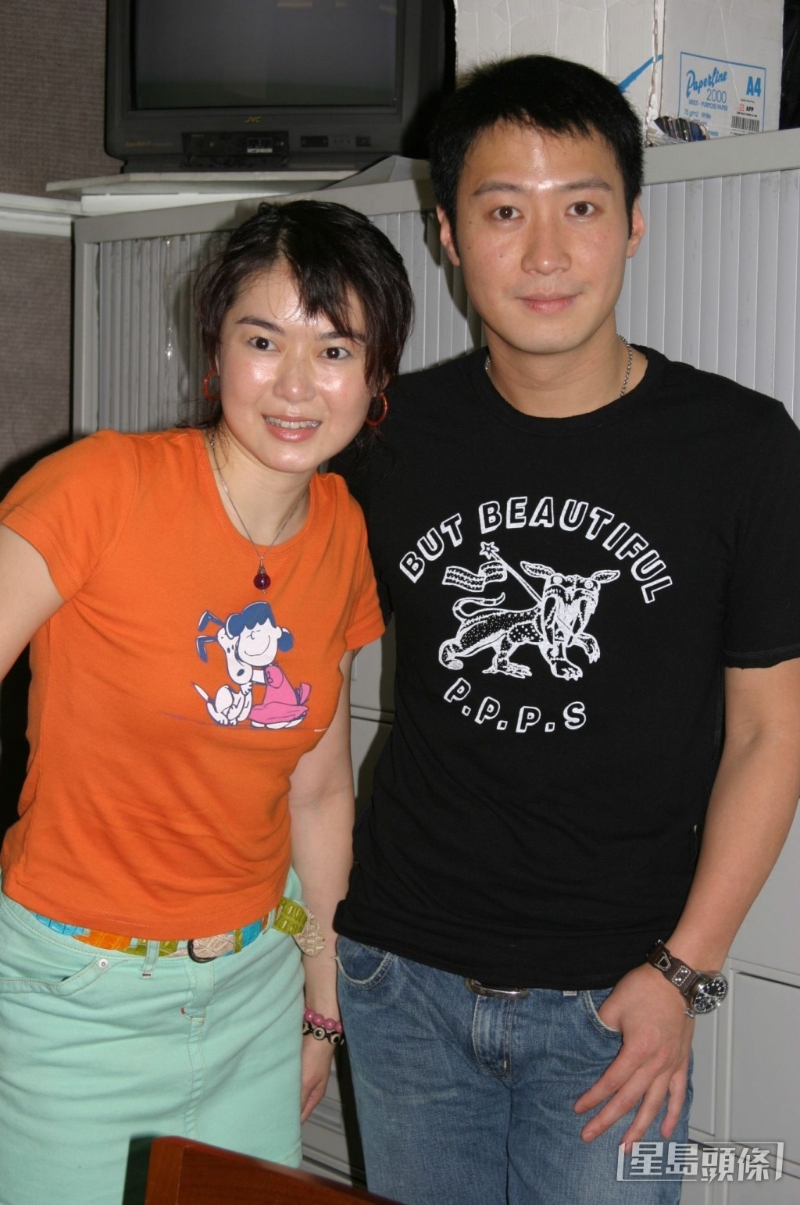 蘭子否認跟黎天王有過一段當年情。