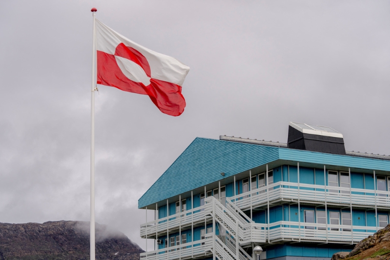 川普表示想從丹麥手中買下格陵蘭。圖為格陵蘭第二大城西西繆特（Sisimiut）一景。（資料照／路透）