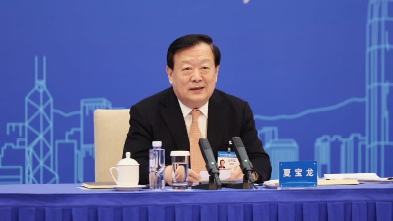 夏寶龍：習近平指“一國兩制”含和平包容、開放共享理念