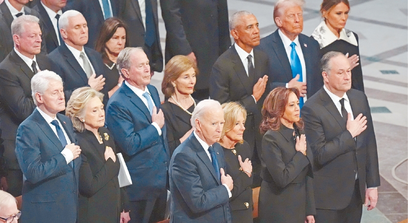 美國歷任總統。