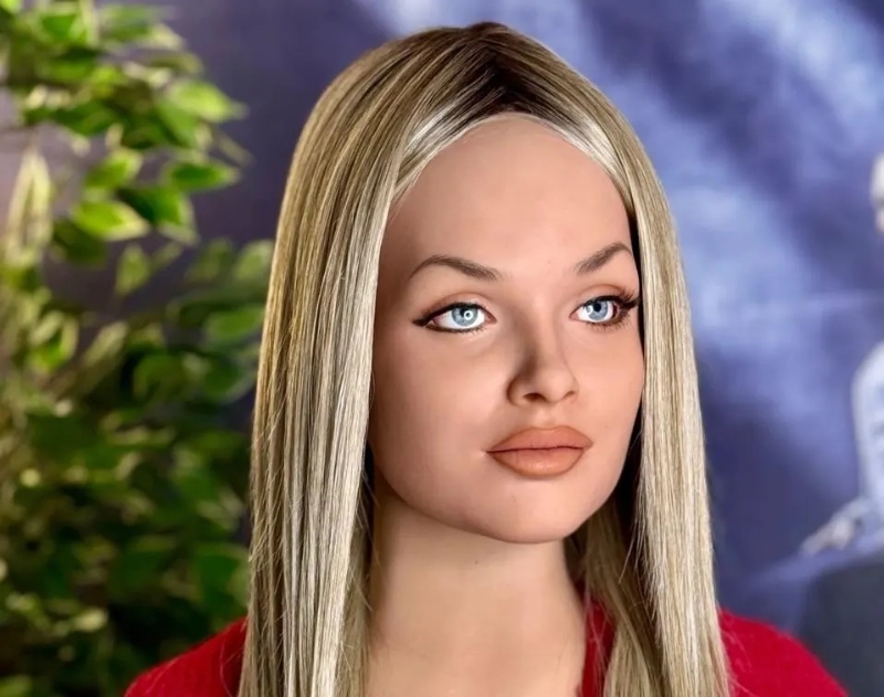 買家只要額外付費約4萬美元，可把Aria變成客戶想要的女人樣子。 網圖