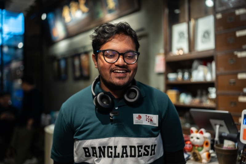 Ishmamul表示行程中所接觸的九龍城歷史，都刷新了他對香港的固有認知。